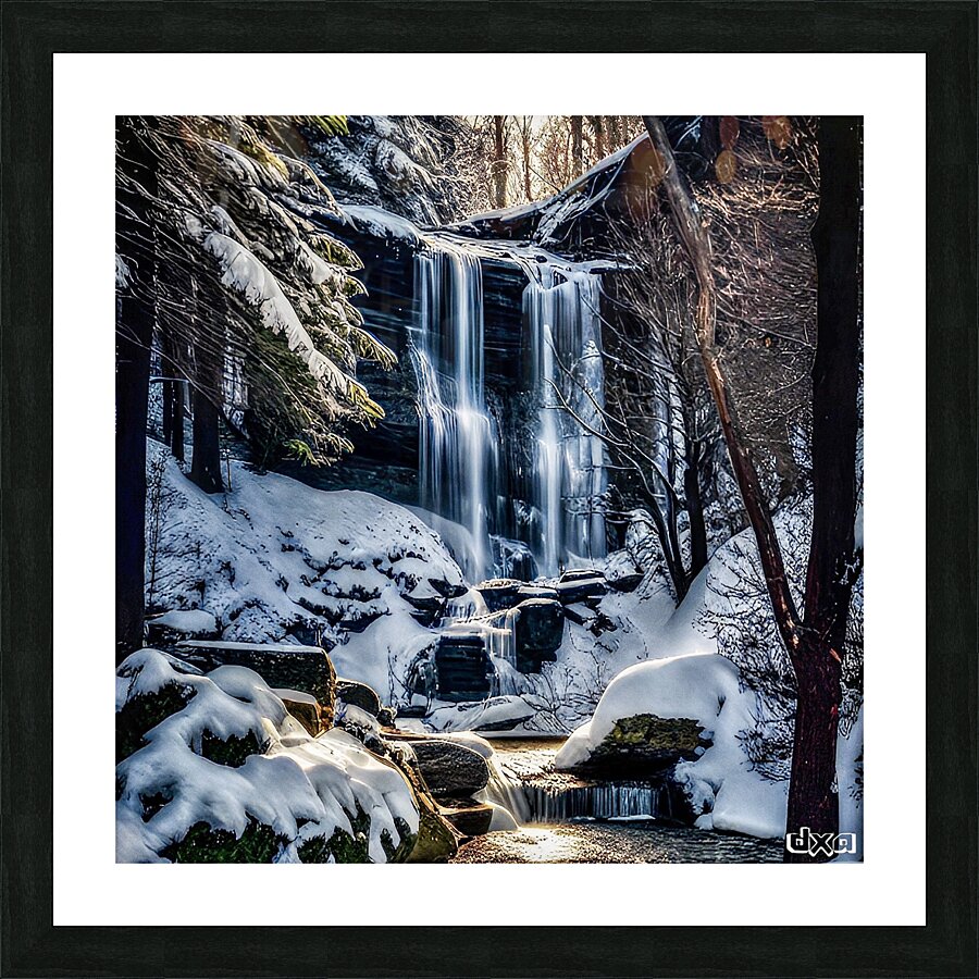 Free Fallin’  Picture Frame print