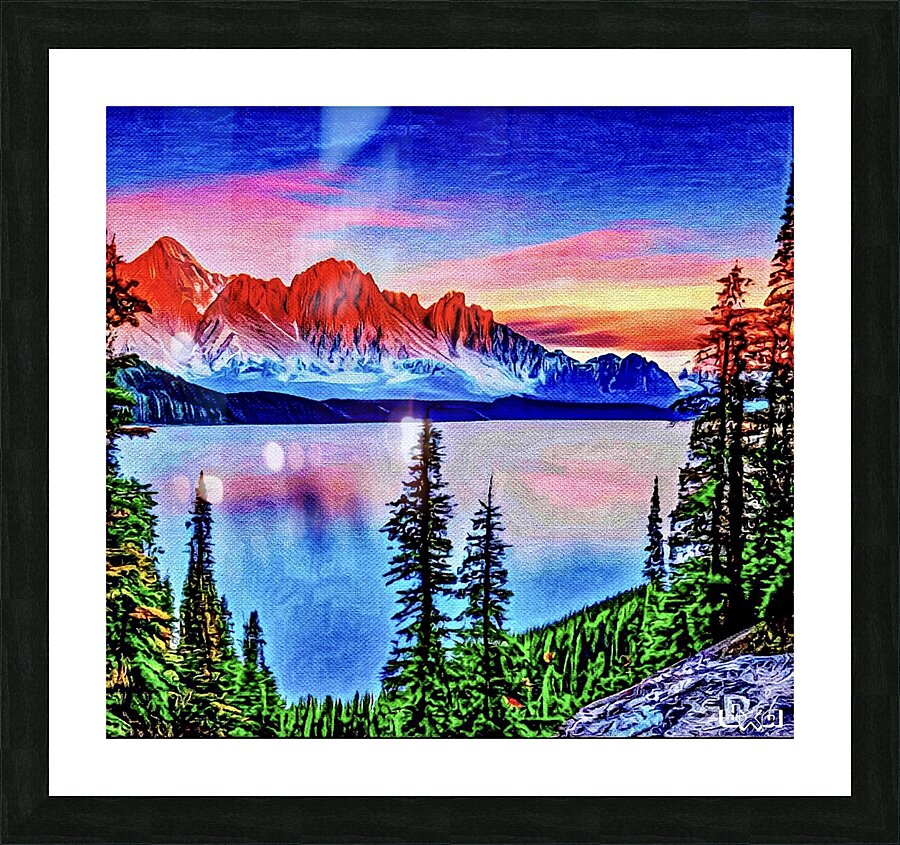 Just Wanna Rock Picture Frame print