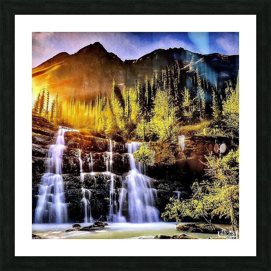 Eyes Closed Picture Frame print