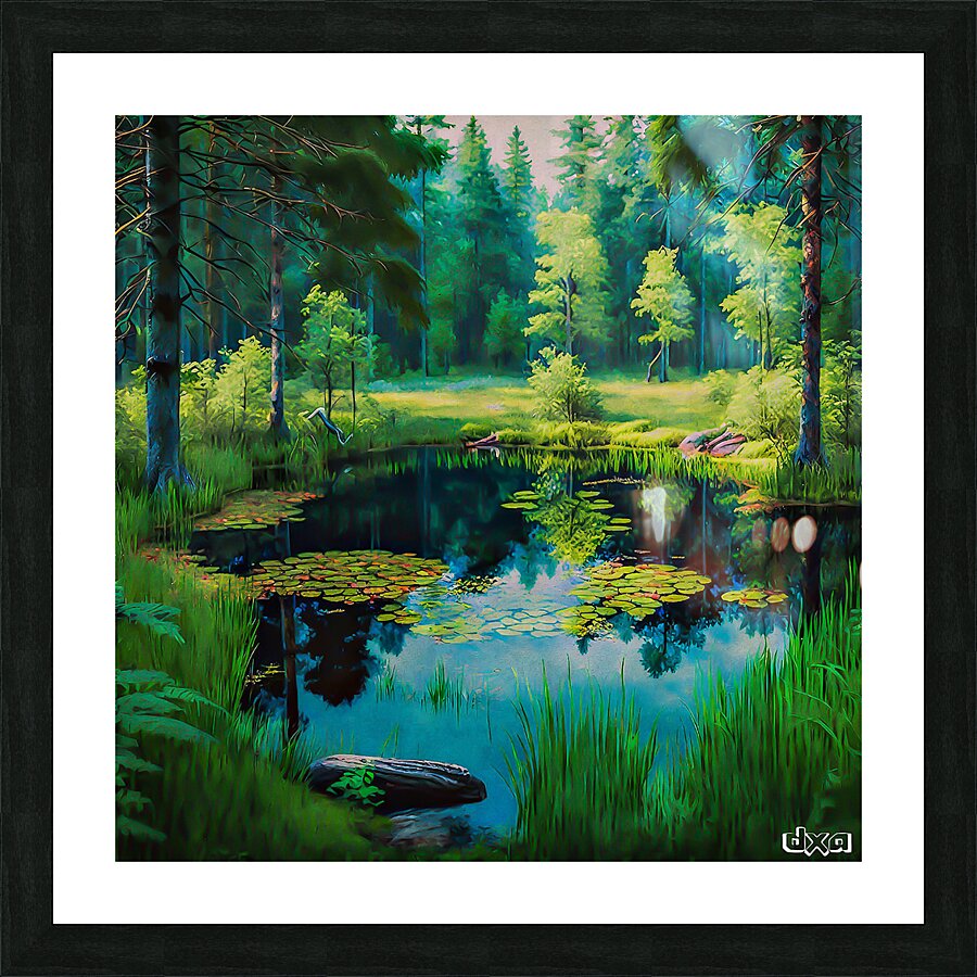 Monarch Picture Frame print