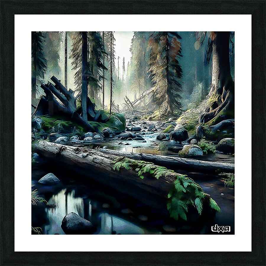 Dear God Picture Frame print