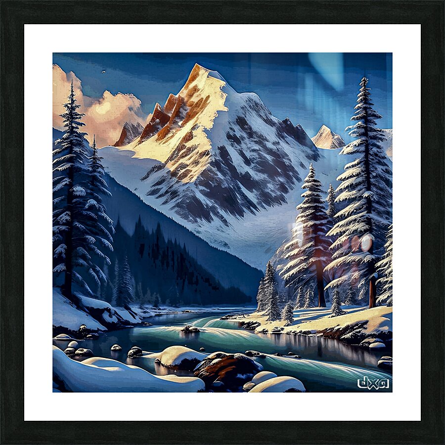 Echoes Picture Frame print