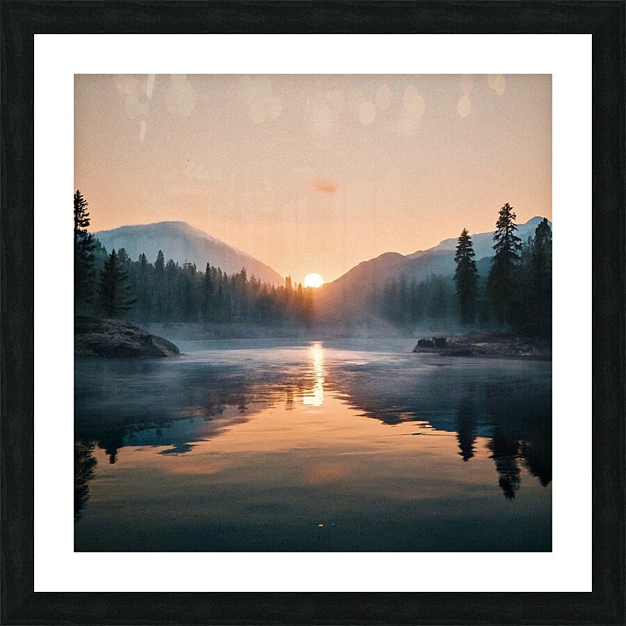 Sunsetz  Picture Frame print