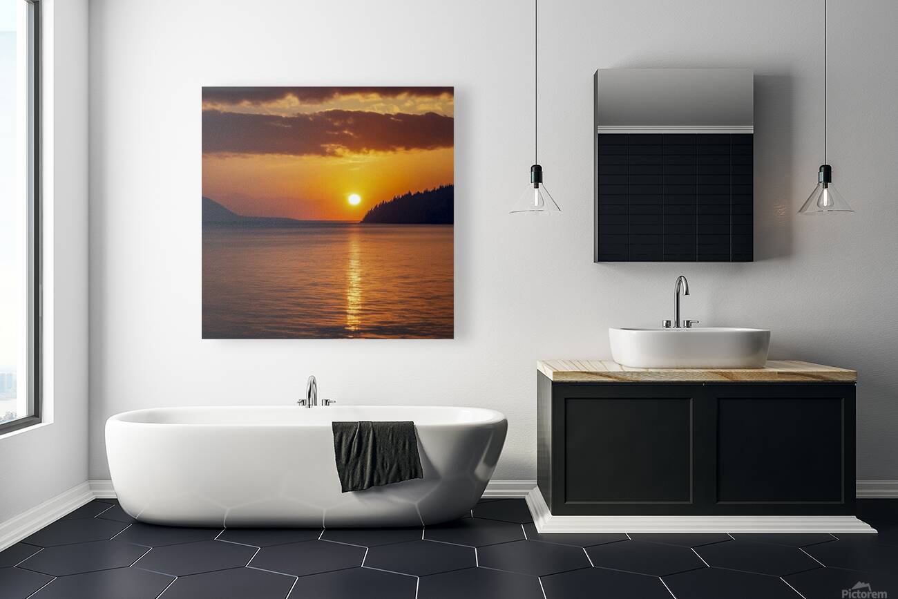 California Sunset Reproduction