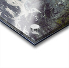 Green blue white Acrylic print