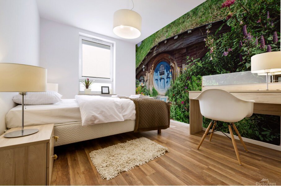 Hobbiton Mural print