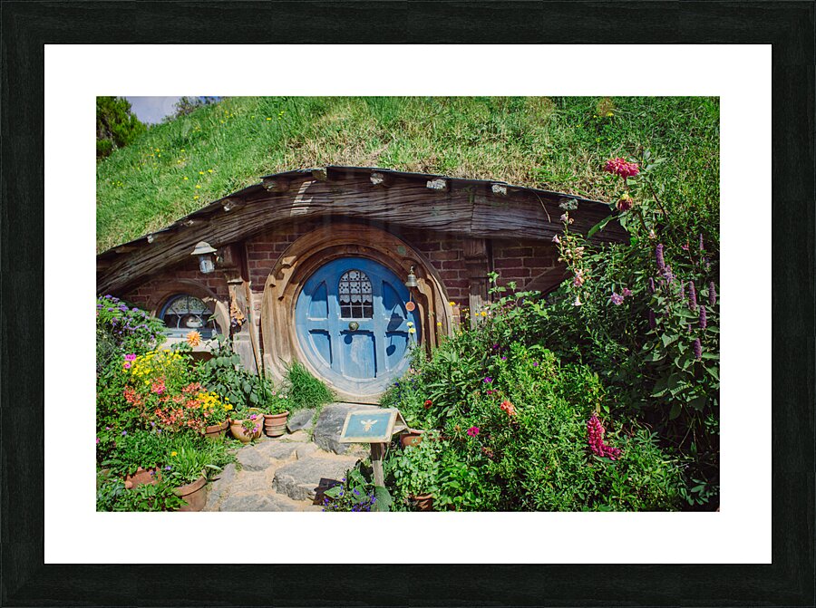 Hobbiton Picture Frame print