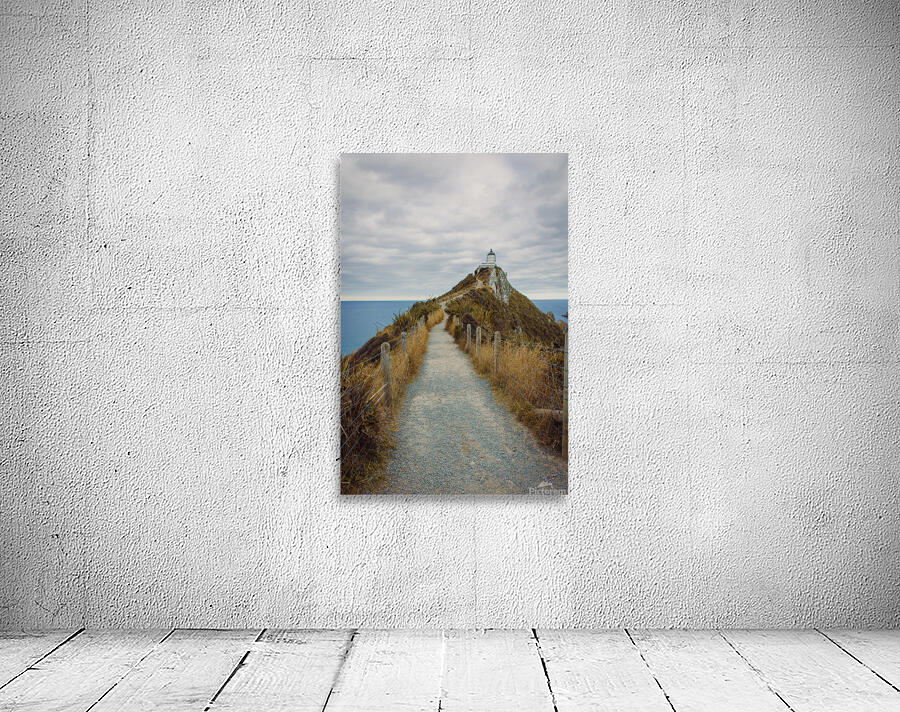 Vertical Nugget point lighthouse Wall Preview