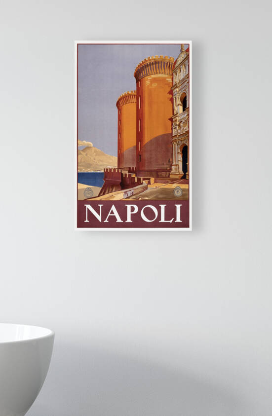 Vintage Poster Napoli by vintage ad