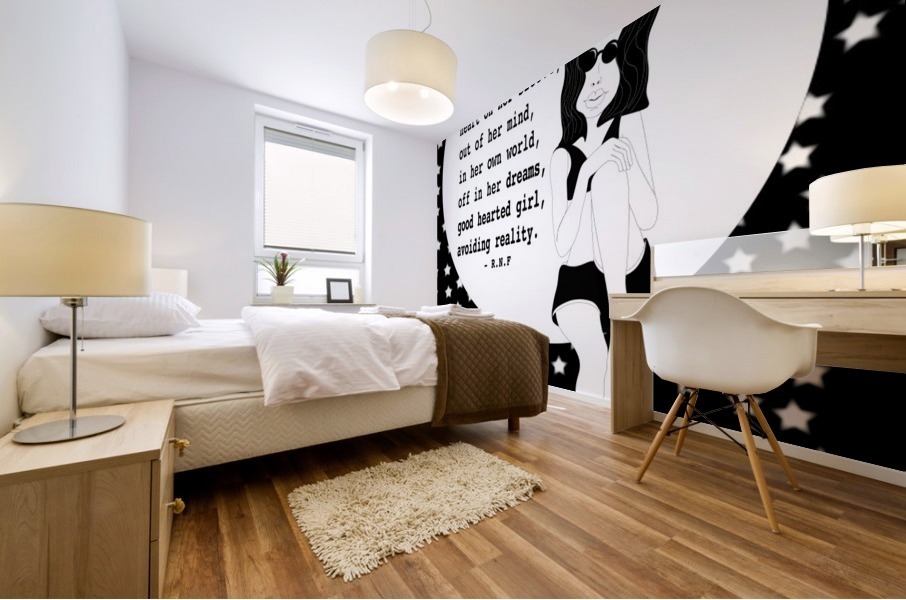 The Dreamer Mural print