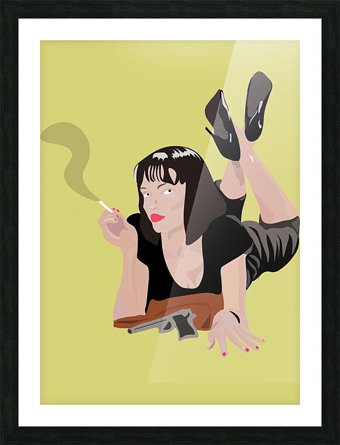 Pulp Fiction Picture Frame print