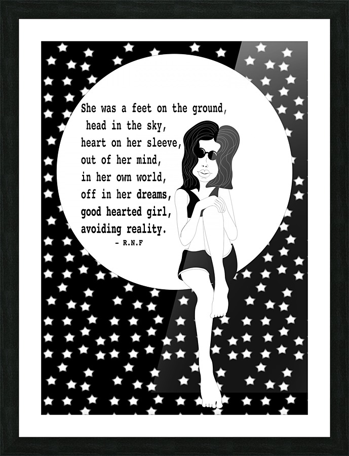 The Dreamer Picture Frame print