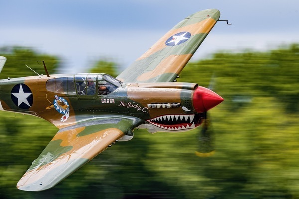 Curtiss P-40 WarHawk High Speed Pass Digital Download