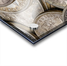 Silver Dollars Acrylic print