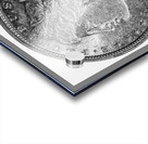1897 Morgan Silver Dollar Impression Acrylique