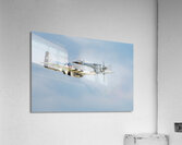 North American Aviation P-51D Mustang - Quick Silver Acrylic Print