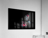 Raspberries and Blueberries in Silver Goblets Acrylic Print