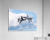 USAF Thunderbirds - Knife  edge Pass Acrylic Print