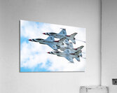 USAF Thunderbirds - Diamond Formation Impression acrylique