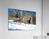 Ruins of Warwick Iron Furnace Acrylic Print