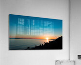Sunset and the Mackinac Bridge Acrylic Print