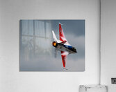 A United States Air Force F-16 Viper races across the sky afterburner ablaze Acrylic Print