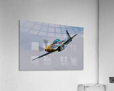 P-51 Mustang - Little Witch Impression acrylique