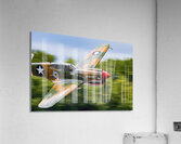 Curtiss P-40 WarHawk High Speed Pass Acrylic Print