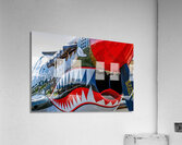Curtiss P-40 Warhawk Nose Art Acrylic Print