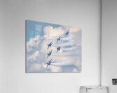 US Navy Blue Angels in the Delta Formation Acrylic Print