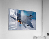 McDonnell Douglas F-15 Eagle  - Afterburner Acrylic Print