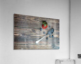 Berries and Spoon Impression acrylique