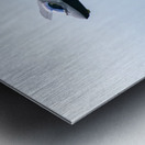 Heritage Flight - P-51D Mustang & F-35 Lightning II Metal print