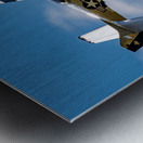 North American Aviation P-51D Mustang - Quick Silver Metal print