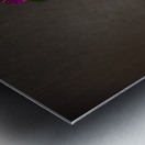 Flowers on an Antique Table Impression metal