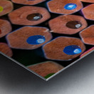 Color Pencils Metal print