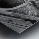 Old Train Station Impression metal