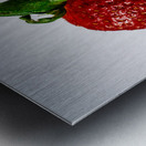 Strawberry Metal print