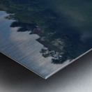 F-16 in a High Performance Turn Metal print