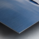 US Navy F-18 Super Hornet of the Blue Angels races across the sky Impression metal