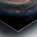 The Whirlpool Galaxy – A Cosmic Dance of Light and Gravity Impression metal