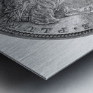 1897 Morgan Silver Dollar Impression metal