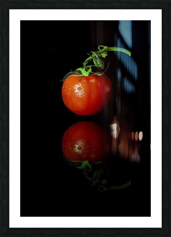 Tomato and Reflection Picture Frame print