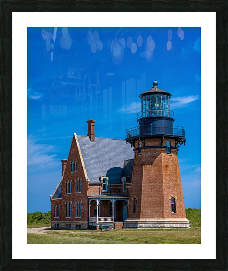 Block Island Southeast Light Impression et Cadre photo