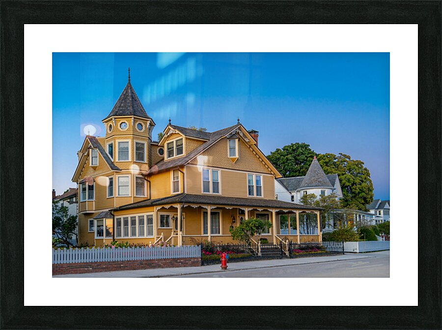 A Beautiful Home on Mackinac Island Impression et Cadre photo