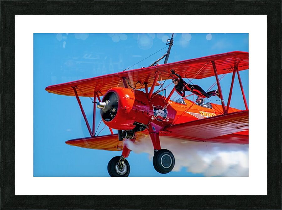 Flying Circus Picture Frame print