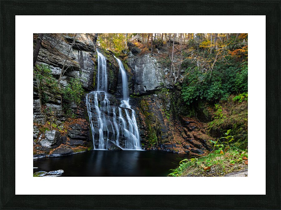 Bushkill Falls Picture Frame print