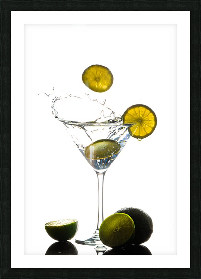 Martini and Limes Impression et Cadre photo