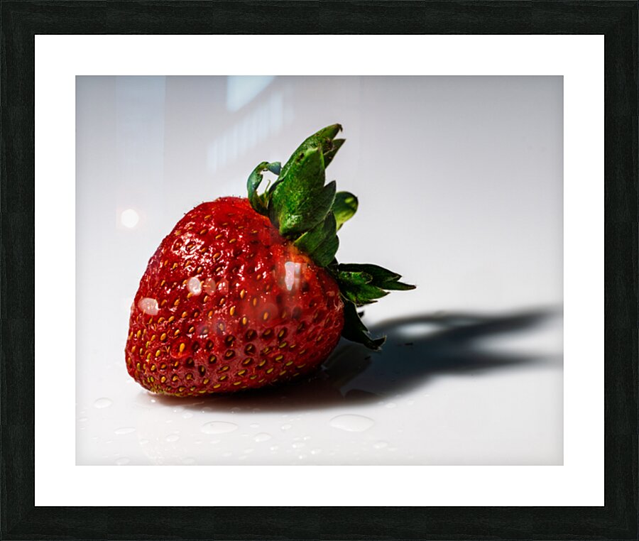 Strawberry Picture Frame print