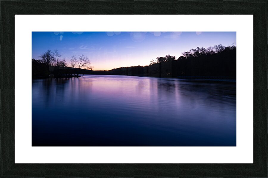 Sunrise on the Lake Picture Frame print